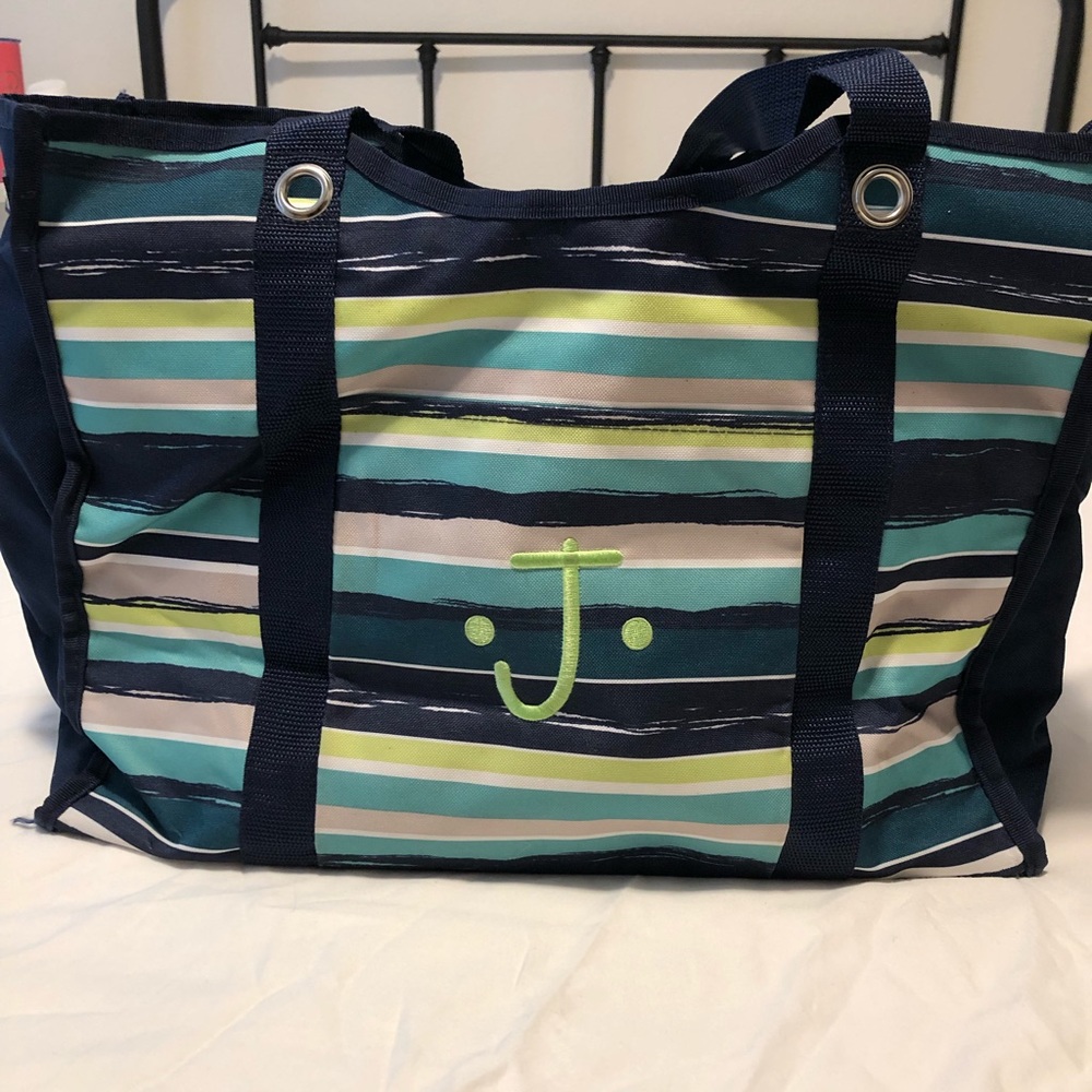 thirty-one large zipper tote